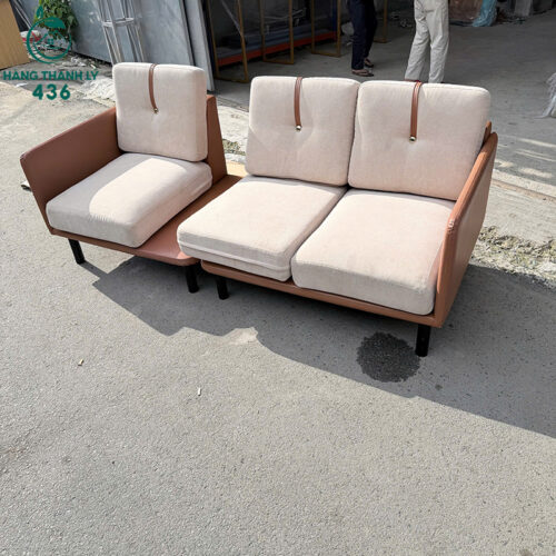 Sofa Băng Ba Chỗ Cũ Bọc Đệm Màu Kem 4 sofa bang ba cho cu boc dem mau kem 2