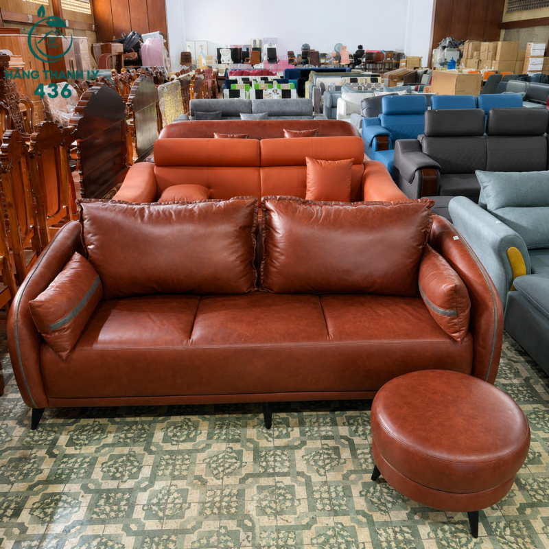 Sofa bọc da