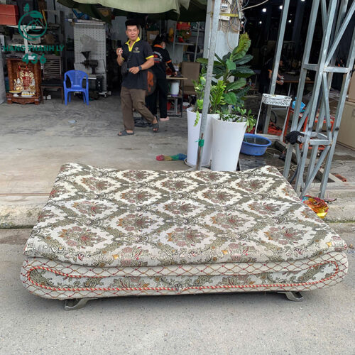sofa giuong cu boc vai hoa van co dien 3