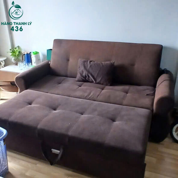 sofa-giuong-keo-cu-boc-vai-mau-nau (2) sofa giuong keo cu boc vai mau nau 2