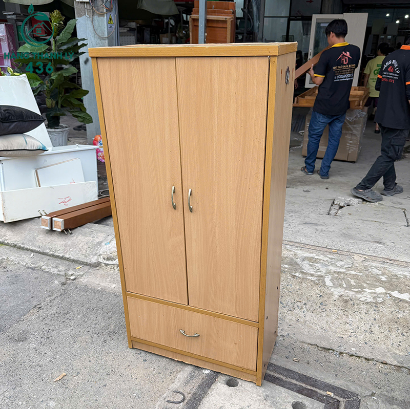 Tủ Đựng Đồ Cũ 2 Cánh Có Ngăn Kéo 7 tu dung do cu 2 canh co ngan keo 3