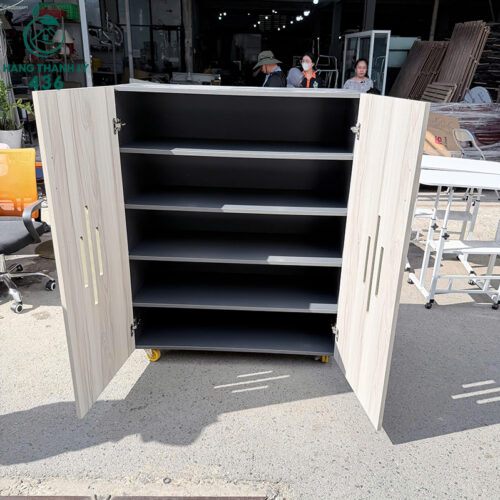 Tủ Đựng Giày Dép Cũ Có Hai Cánh 1m 2 tu dung giay dep cu co hai canh 1m 3