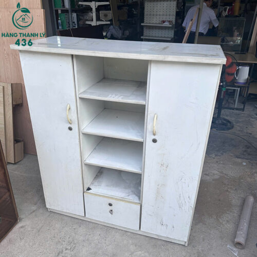 Tủ Gỗ Đựng Đồ Cũ Nhiều Ngăn 1m7 3 tu go dung do cu nhieu ngan 1m7 1