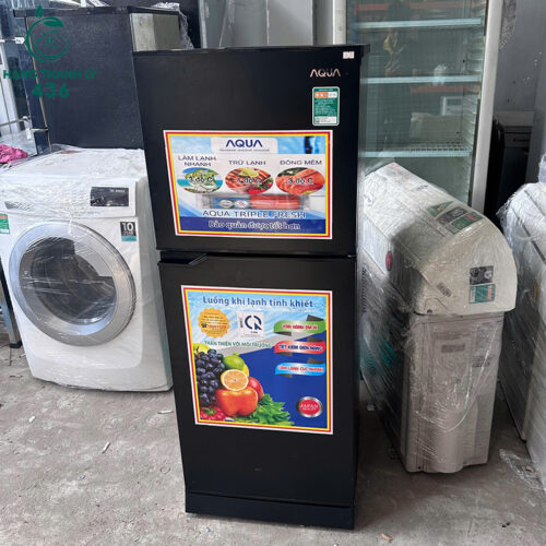 Tủ Lạnh Aqua 2 Cửa Cũ Màu Đen 4 tu lanh aqua 2 cua cu mau den 3