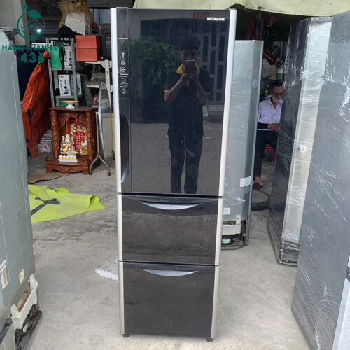 Thanh Lý Bàn Ghế Cũ, Mua Bán Đồ Nội Thất Cũ Giá Rẻ TPHCM 192 tu lanh hitachi cu ba ngan mau den 3