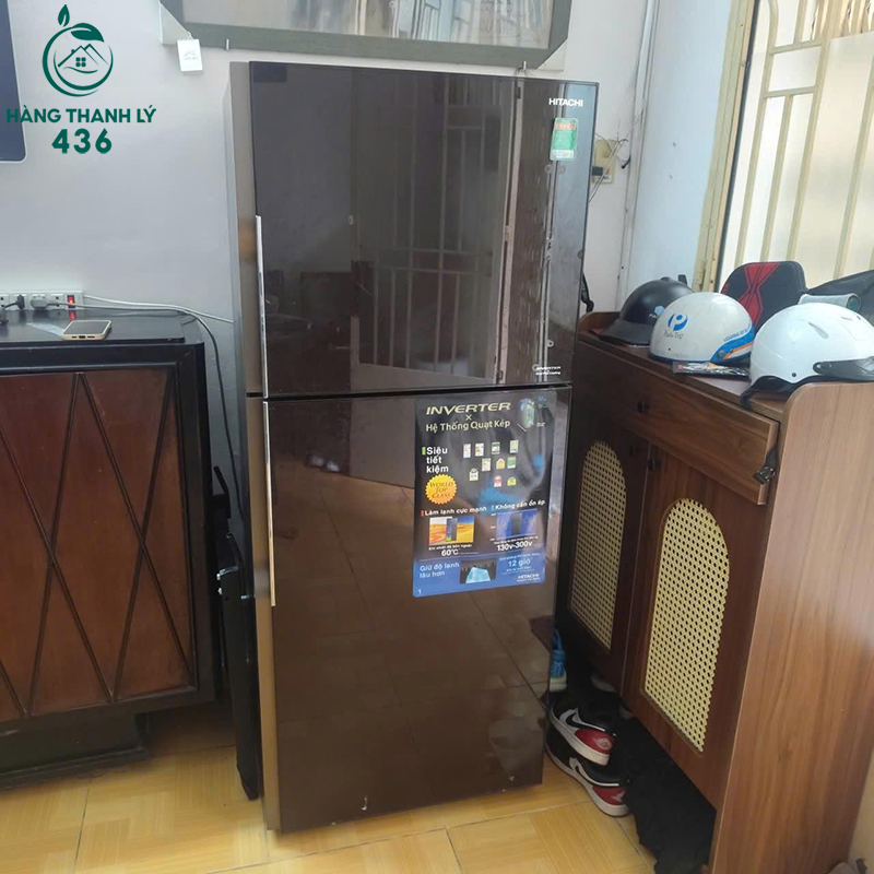 Tủ Lạnh Hitachi Cũ Dung Tích 335 Lít 7 tu lanh hitachi cu dung tich 335 lit 2