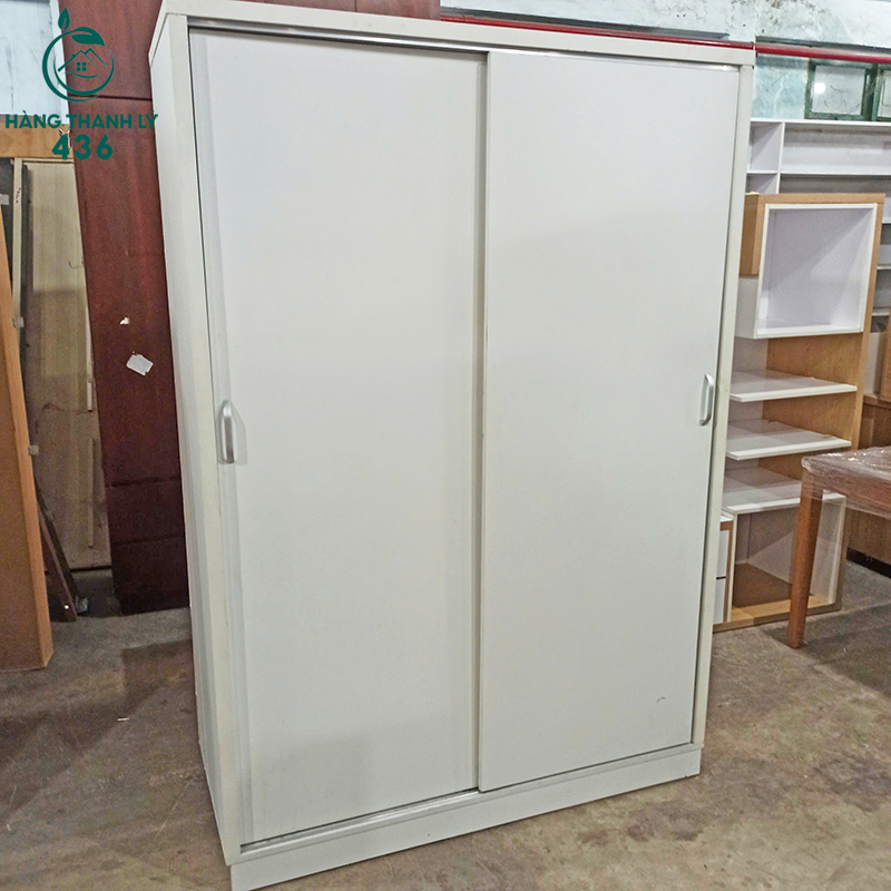 Tủ Quần Áo Cũ Cánh Lùa Ngang 1m4 4 tu quan ao cu canh lua ngang 1m4 1