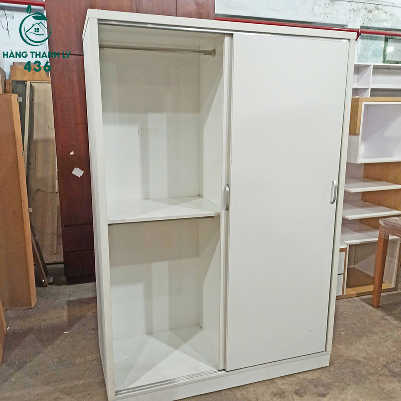 Tủ Quần Áo Cũ Cánh Lùa Ngang 1m4 6 tu quan ao cu canh lua ngang 1m4 3