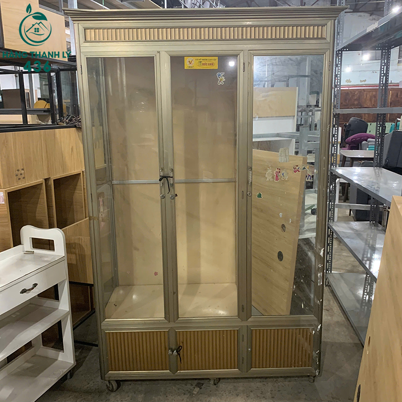Tủ Quần Áo Cũ Có Ngăn Tủ Phía Dưới 6 tu quan ao cu co ngan tu phia duoi 2