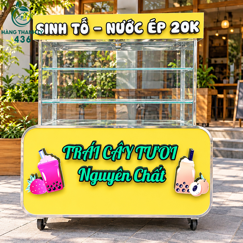 10+ Mẫu Xe Bán Nước Được Ưa Chuộng Hiện Nay 14 xe bán nước