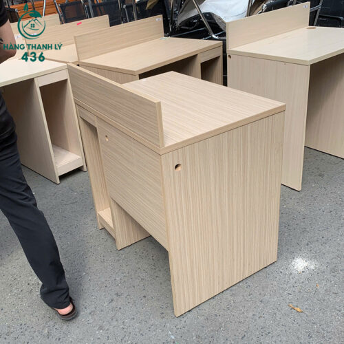 Bàn Làm Việc Gỗ Cũ Có Kệ Bên 2 350k 5 copy