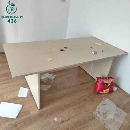 Thanh Lý Bàn Ghế Cũ, Mua Bán Đồ Nội Thất Cũ Giá Rẻ TPHCM 150 ban hop cu 2m mat go rong rai 1
