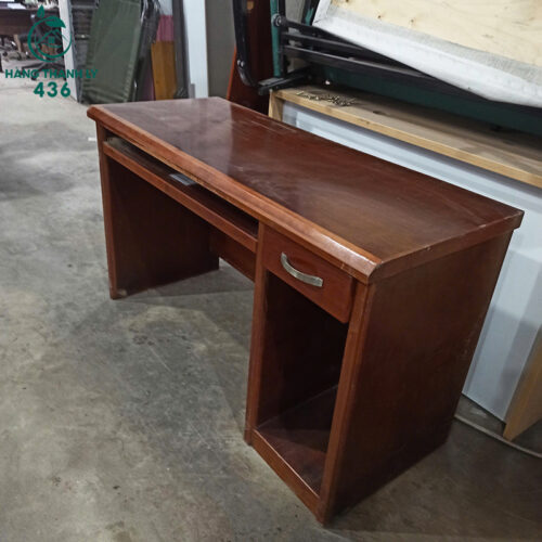 Bàn Làm Việc Cũ 1m2 Có Khay Bàn Phím 3 ban lam viec cu 1m2 co khay ban phim 1