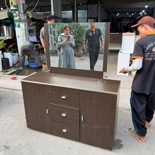 ban trang diem cu go mau nau dam 1m2 2