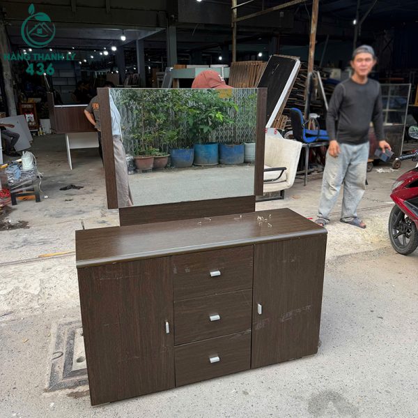 ban trang diem cu go mau nau dam 1m2 3