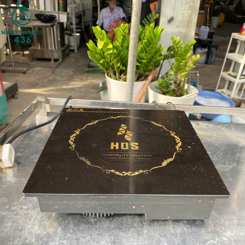 bep-tu-cu-hds-mat-kinh-den-hoa-van-vang Bếp Từ Cũ HDS Mặt Kính Đen Hoa Văn Vàng