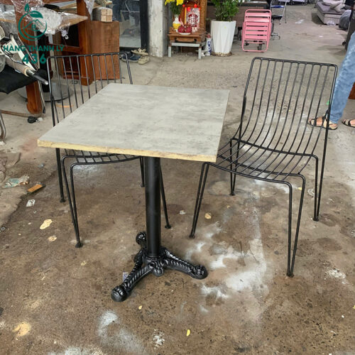 bo ban ghe cafe cu chan duc mat da 4