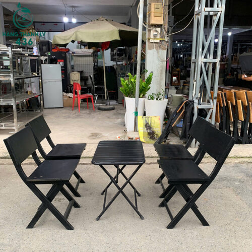 bo ban ghe cafe cu mot ban bon ghe 1