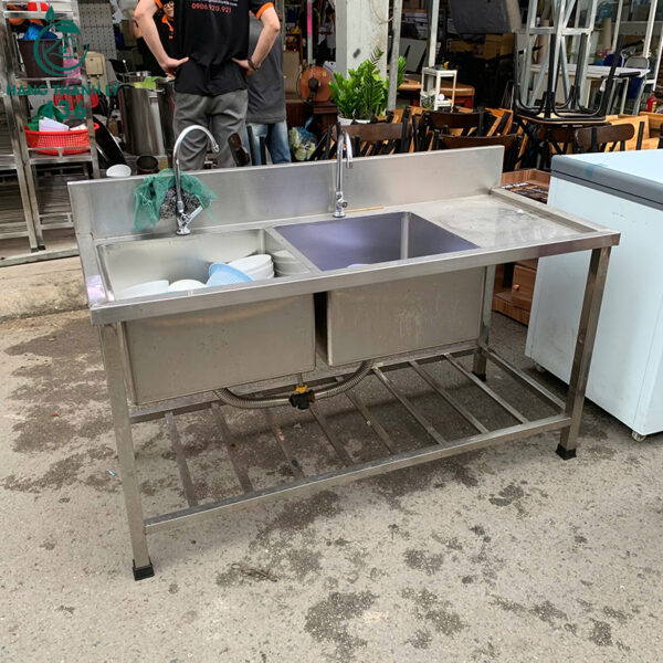 chau rua inox cu hai hoc co ban ben phai 2