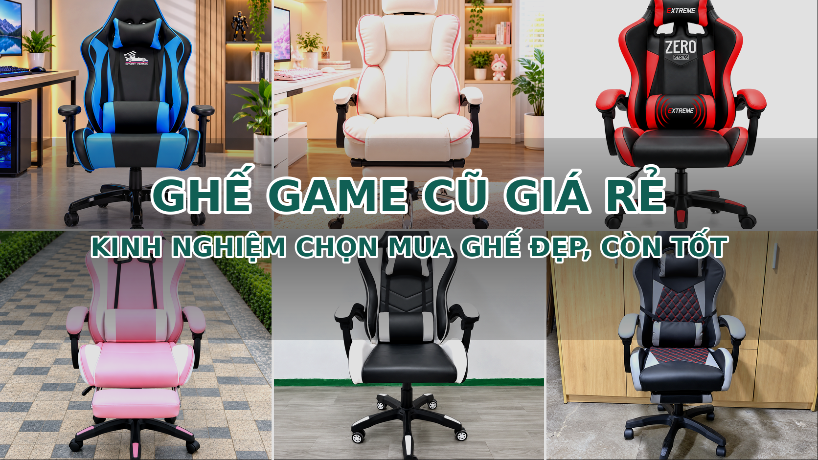 ghế game cũ