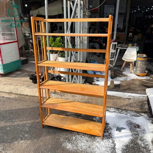 Kệ Đựng Sách Cũ Bằng Gỗ Thiết Kế Nhiều Tầng 3 ke dung sach cu bang go thiet ke nhieu tang 2