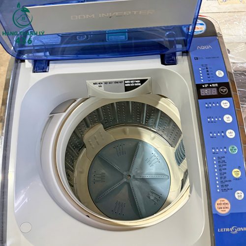 may giat cu aqua 9kg cua tren mau xam bac 5