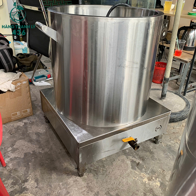 Nồi Nấu Phở Điện Cũ Inox 150 Lít 5 noi nau pho dien cu inox 150 lit 1
