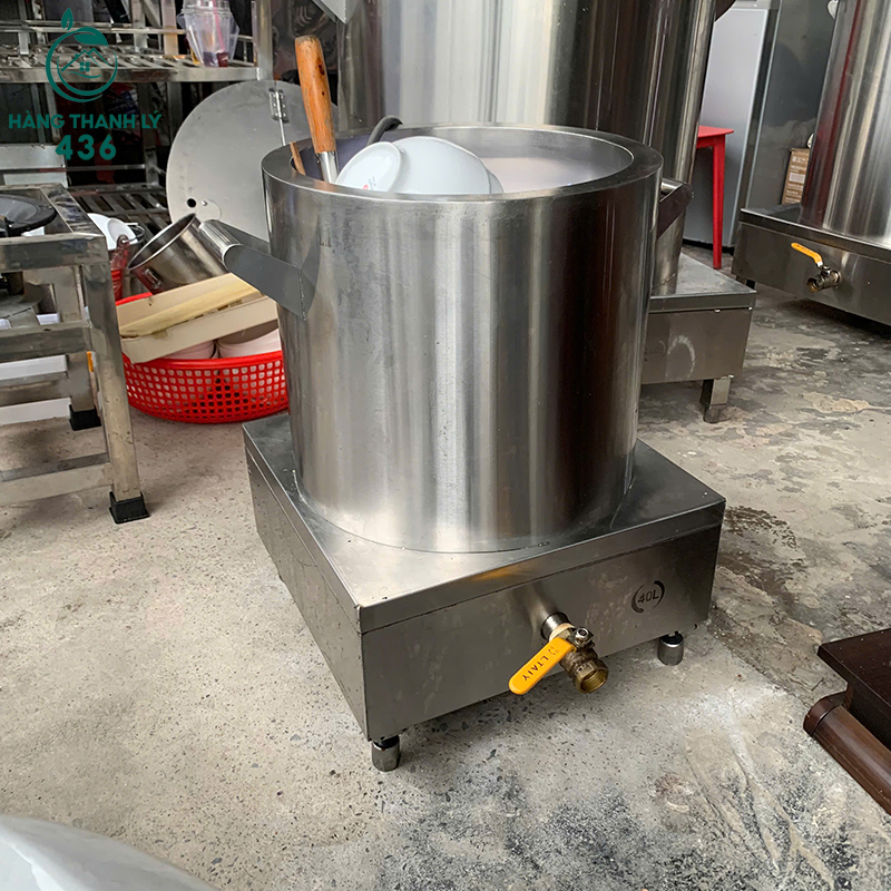 Nồi Nấu Phở Điện Cũ Inox 40 Lít 6 noi nau pho dien cu inox 40 lit 2