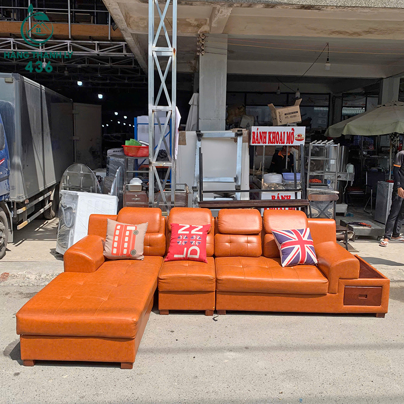 sofa-goc-da-cu-chu-l-co-hoc-keo-tien-dung-4 Sofa Góc Da Cũ Chữ L Có Hộc Kéo Tiện Dụng