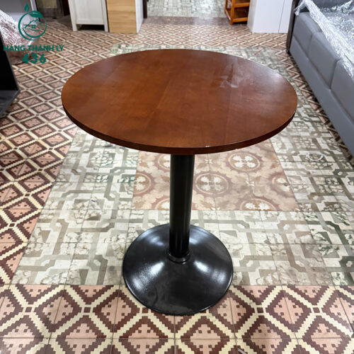 thanh ly ban cafe mat go tron moi 99 4