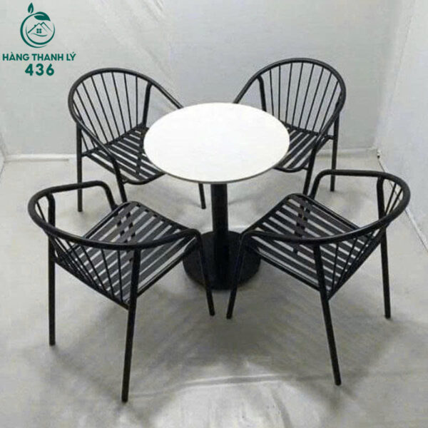 thanh ly ban ghe cafe sat coca moi 99
