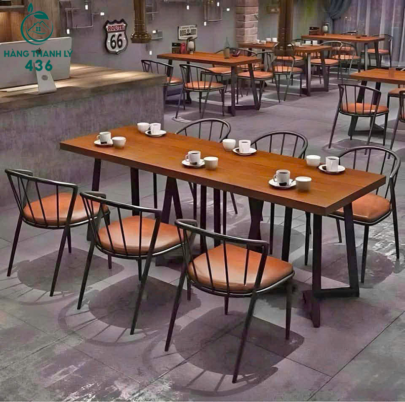 Thanh Lý Bộ Bàn Ghế Cafe 6 Ghế Mới 99% 2 thanh ly bo ban ghe cafe 6 ghe moi 99