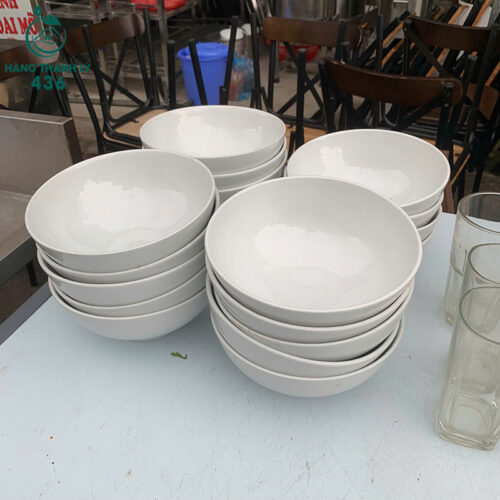 Tô Sứ Trắng Cũ Miệng Rộng 2 to su trang cu mieng rong 4