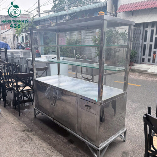 tu ban hang inox cu dai 1m6 2