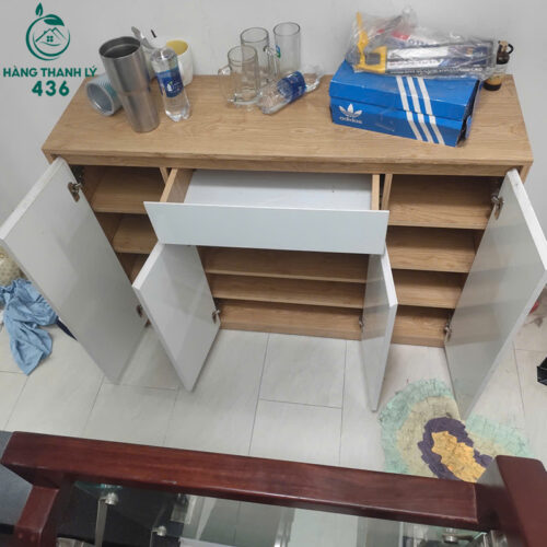 tu giay cu dai 1m2 phoi trang van go 2