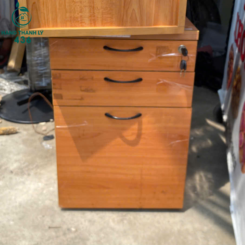tu-ho-so-cu-3-ngan-keo-mau-nau-van-go Tủ Hồ Sơ Cũ 3 Ngăn Kéo Màu Nâu Vân Gỗ