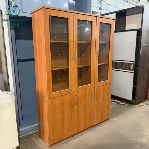 tu-ho-so-cu-6-canh-go-phoi-kinh-mau-nau-vang-2-500x500 Thanh Lý Bàn Ghế Cũ, Mua Bán Đồ Nội Thất Cũ Giá Rẻ TPHCM
