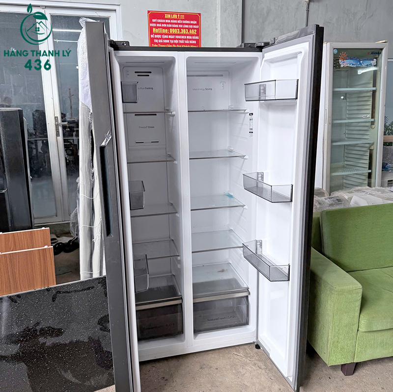 Tủ Lạnh Casper Cũ Side By Side 458L Dung Tích Lớn 10 tu lanh aqua side by side cu 2 canh dung tich lon 5