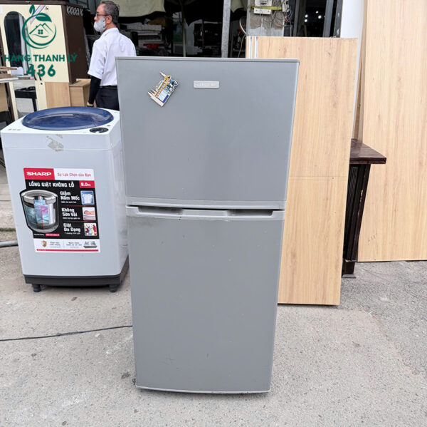 tu lanh electrolux hai canh cu mau xam 2