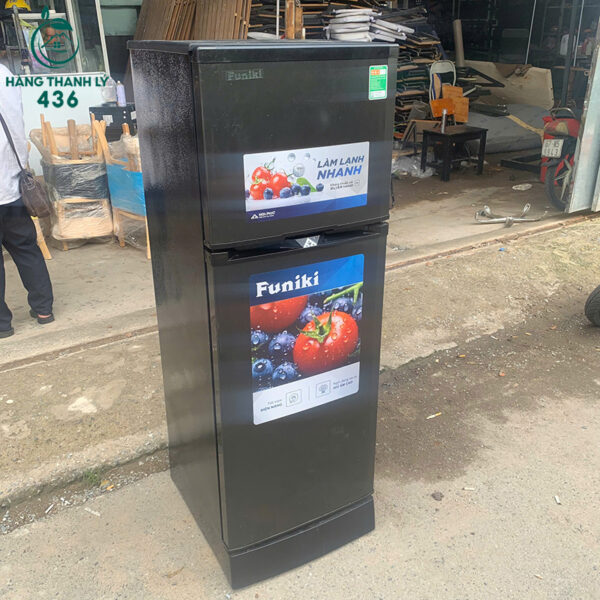 tu lanh funiki cu 2 canh mau den 3