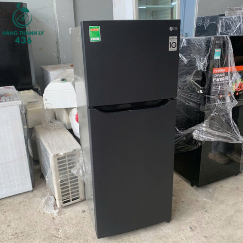 tu lanh lg inverter cu 2 canh mau den 1