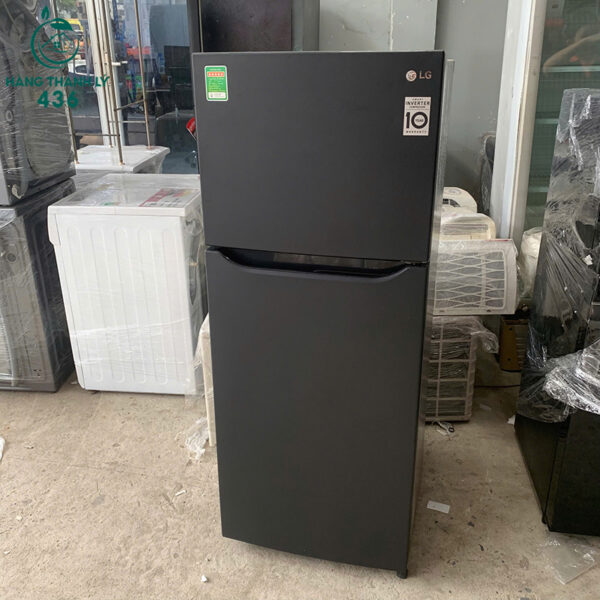 tu lanh lg inverter cu 2 canh mau den 3