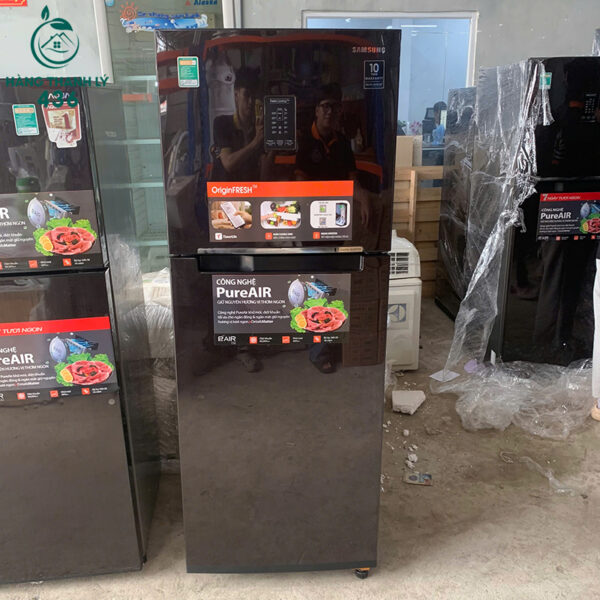 tu lanh samsung cu 2 canh mat guong sang trong 1