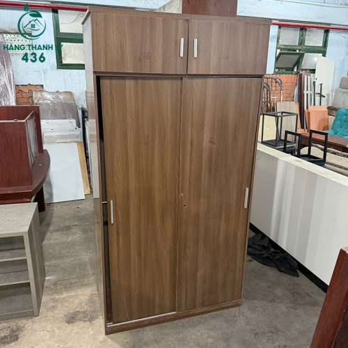 tu-quan-ao-cu-2-canh-lua-mau-van-go-nau-3-1-500x500 Thanh Lý Bàn Ghế Cũ, Mua Bán Đồ Nội Thất Cũ Giá Rẻ TPHCM