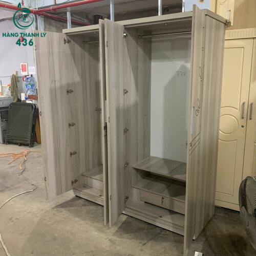 tu quan ao cu ngang 1m61 mau van go 4
