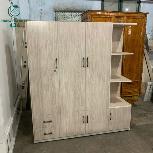 Thanh Lý Bàn Ghế Cũ, Mua Bán Đồ Nội Thất Cũ Giá Rẻ TPHCM 222 tu quan ao nhua cu 3 canh mau trang van go 3